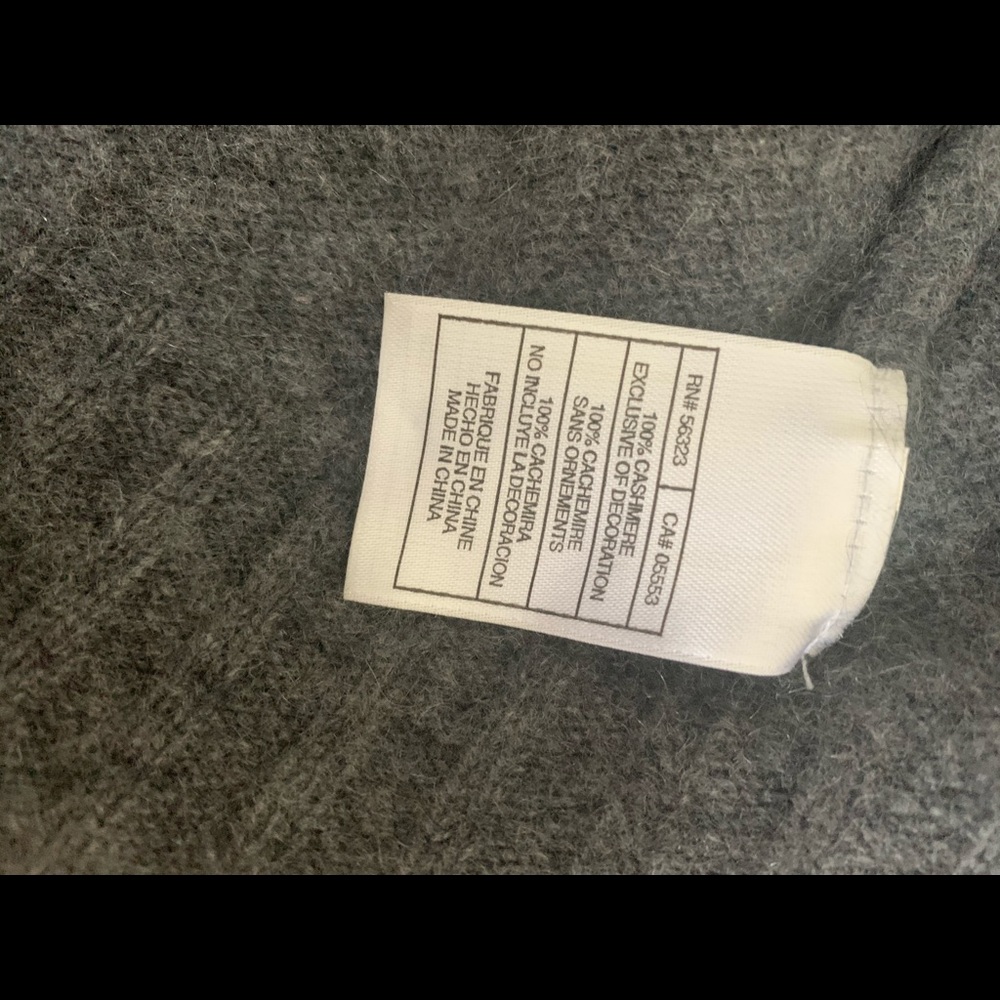 100% cashmere vintage nike zip up sweater - Picture 3 of 4